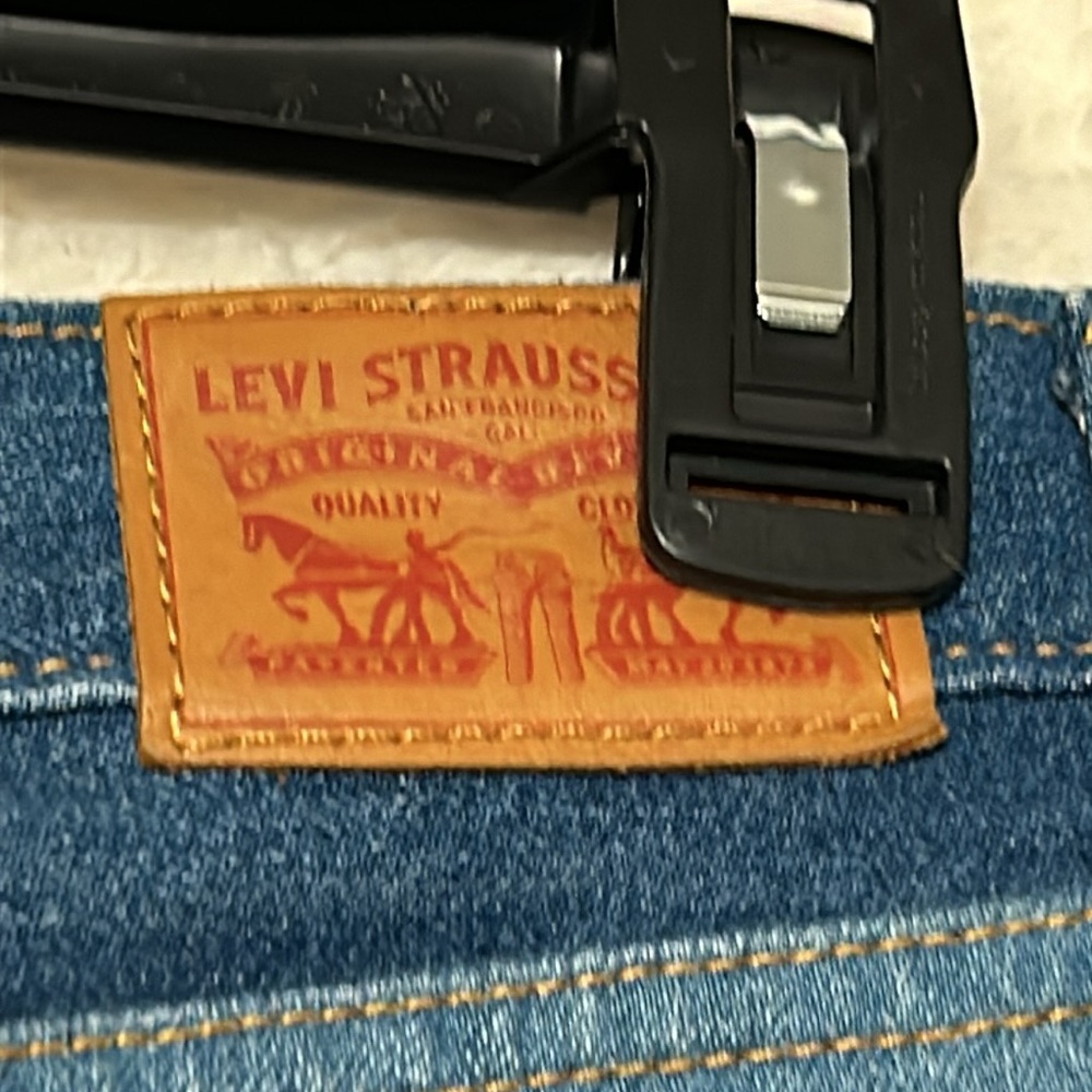 Levi’s Denim Patchwork Everyday Jean Mini Skirt S… - image 2